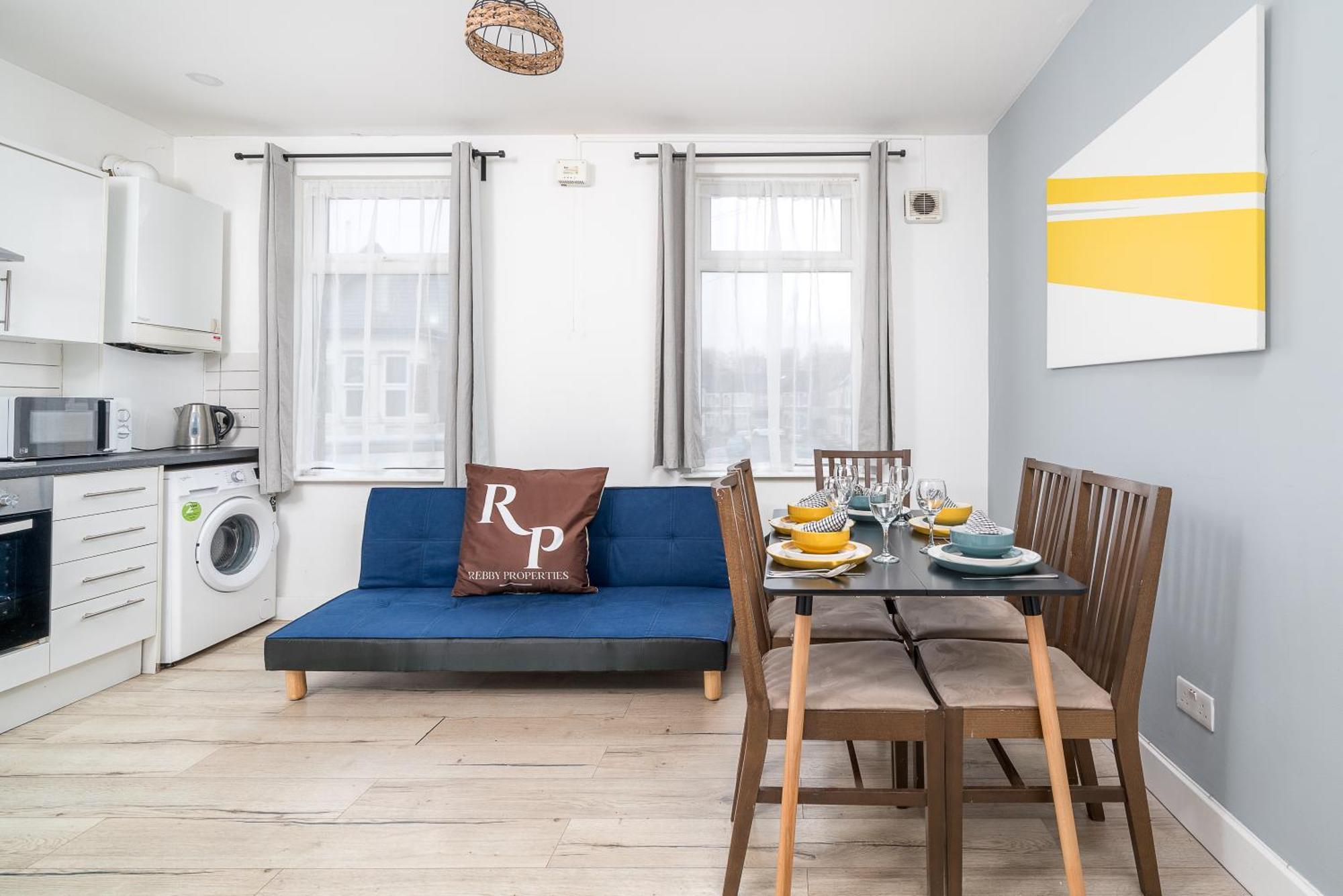 Modern 2 Bed East London Home By Rebby Properties Sleeps 5 Near Canning Town Station Exterior foto